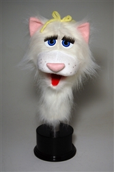 Saucy, the Cat Puppet