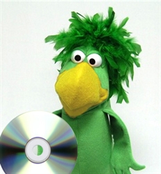 Pablo is a green parrot puppet and comes complete with 25 memory verses in a parrot voice.