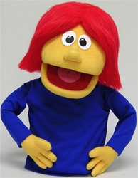C-BOP Puppet "Yaki" - Yellow, Red Hair