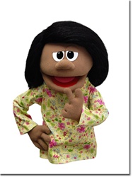 Peeples Puppet - Cocoa Girl