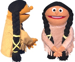 LP Puppet - Native American Girl