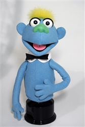 Blue Cartoon Character