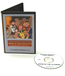 clowning video and dvd case