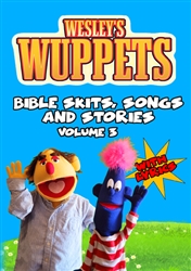 DVD, Wesley's Wuppets: Bible Skits, Songs, and Stories - Volume 3